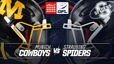 effect® ENERGY GFL: Munich Cowboys vs. Straubing Spiders