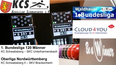 1. Bundesliga 120 Herren: KC Schwabsberg - SKC Unterharmersbach