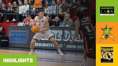 ProA: Artland Dragons vs. Tigers Tübingen | Highlights