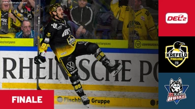DEL2 Finale: Krefeld Pinguine vs. EC Kassel Huskies - Spiel 3