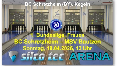 1. Bundesliga 120 Frauen: BC Schretzheim - MSV Bautzen