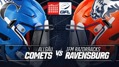 effect® ENERGY GFL: Allgäu Comets vs. ifm Razorbacks Ravensburg