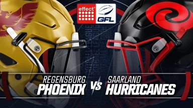 effect® ENERGY GFL: Regensburg Phoenix vs. Saarland Hurricanes