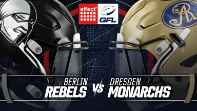 effect® ENERGY GFL: Berlin Rebels vs. Dresden Monarchs