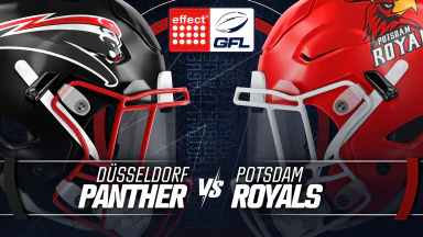 effect® ENERGY GFL: Düsseldorf Panther vs. Potsdam Royals