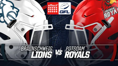 effect® ENERGY GFL: Braunschweig Lions vs. Potsdam Royals