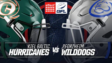 effect® ENERGY GFL: Kiel Baltic Hurricanes vs. Pforzheim Wilddogs