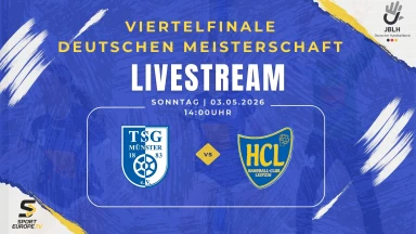 JBLH  wB - Viertelfinale TSG Münster vs. HC Leipzig