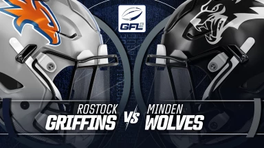 GFL2: Rostock Griffins vs. Minden Wolves