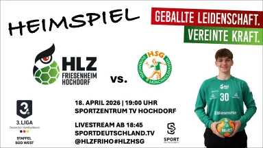 3. Liga: Staffel Süd-West - HLZ Friesenheim-Hochdorf II vs. HSG Dutenhofen-Münchholzhausen II