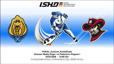 Ahauser Maidy Dogs I - TV Paderborn Rogues I - Pokal Junioren Achtelfinale