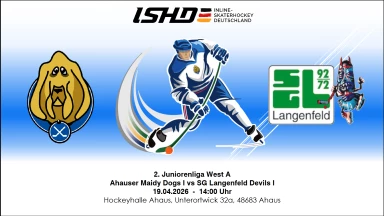 Ahauser Maidy Dogs I - SG Langenfeld Devils I - 2. Juniorenliga West A