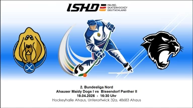 Ahauser Maidy Dogs I - Bissendorfer Panther II - 2. Bundesliga Nord
