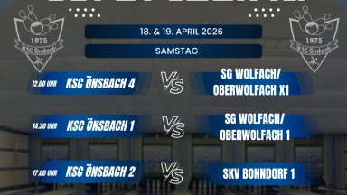 2. Bundesliga Süd: KSC Önsbach - SG Wolfach-Oberwolfach