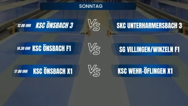 KSC Önsbach 18. Spieltag - KSC Önsbach F1 - SG Villingen/Winzeln F1