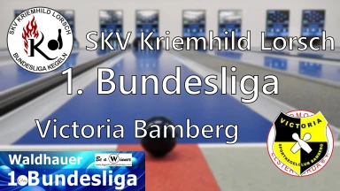 1. Bundesliga 120 Frauen: SKV Kriemhild Lorsch - SKC Victoria Bamberg