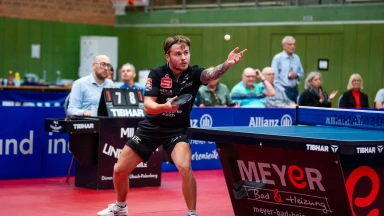 2. Bundesliga Tischtennis: TTC Indeland Jülich - TV 1879 Hilpoltstein Tisch 2