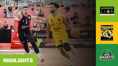 ProA: Tigers Tübingen vs. EPG Baskets Koblenz | Highlights