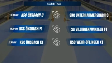 KSC Önsbach X1 - KSC Wehr-Öflingen X1