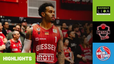 ProA: GIESSEN 46ers vs. RheinStars Köln | Evidenze