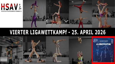 Sportakrobatik - HSAV Ligawettkampf Nr. 4 -  2026 beim KSV Weiher