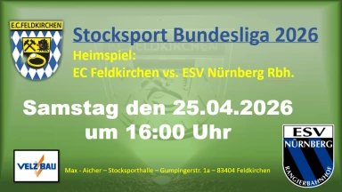 Bundesliga Stocksport EC Feldkirchen vs. ESV Nürnberg