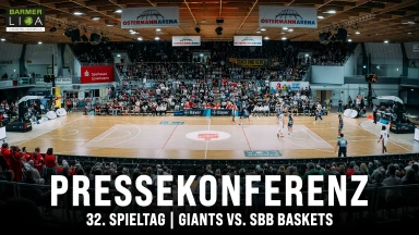 Pressekonferenz | Bayer Giants Leverkusen vs. SBB Baskets | 32. Spieltag