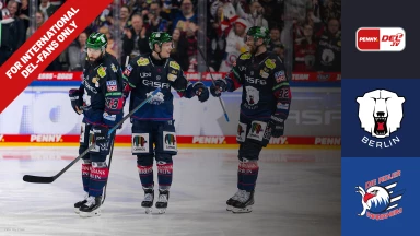 For international fans only - DEL Finals: Eisbären Berlin vs. Adler Mannheim - Game 2