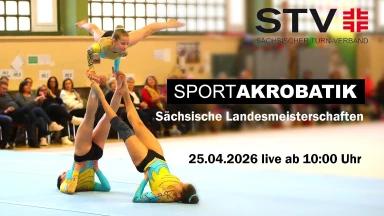 Sächsische Landesmeisterschaften Sportakrobatik | 25.04.2026