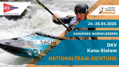 Kanu-Slalom Sichtung (K1m & C1w)