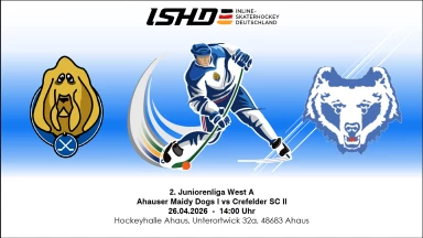 Ahauser Maidy Dogs I - Crefelder SC II - 2. Juniorenliga West A