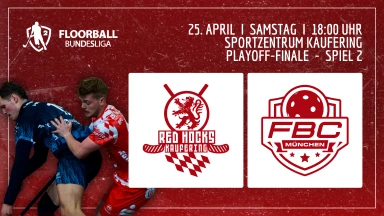 VfL Red Hocks Kaufering vs. FBC München | 2. FBL Playoffs-Finale (Spiel 2)