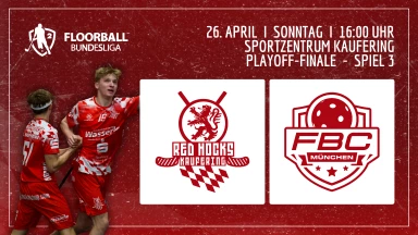 VfL Red Hocks Kaufering vs. FBC München | 2. FBL Playoffs-Finale (Spiel 3)