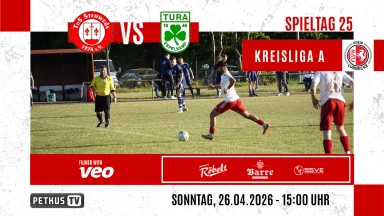 🔥 ABSTIEGSKAMPF PUR! Stemwede 🆚 TuRa Espelkamp LIVE | Kreisliga A Lübbecke