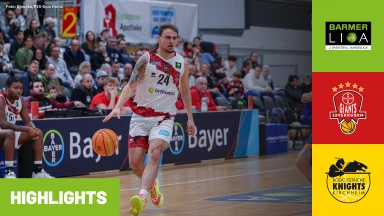 ProA: Bayer Giants Leverkusen vs. Bozic Estriche Knights Kirchheim | Highlights
