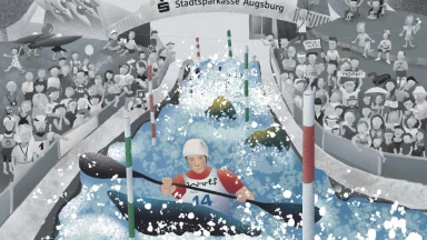 Kanu-Slalom Sichtung Rennen 5/6 (C1m & K1w)