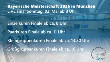 Bayerische Meisterschaft Freestyle 2026 - Finale am Sonntag