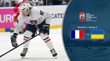 Frankreich vs. Ukraine - Div I A - kommentiert von Joris Crolbois