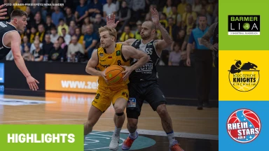 ProA: Bozic Estriche Knights Kirchheim vs. RheinStars Köln | Highlights