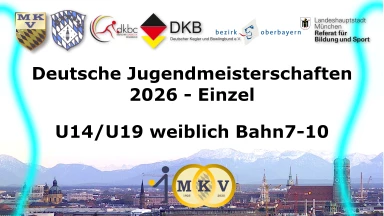 Classic Kegeln - Deutsche Jugendmeisterschaften 2026 - U14/U19 weibl. Bahn7-10