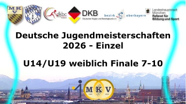 Classic Kegeln - Deutsche Jugendmeisterschaften 2026 - U14/U19 weibl. Final 7-10