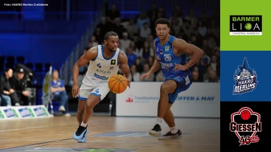 ProA Viertelfinale: HAKRO Merlins Crailsheim vs. GIESSEN 46ers - Spiel 1
