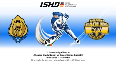 Ahauser Maidy Dogs I - Crash Eagles Kaarst II - 2. Juniorenliga West A