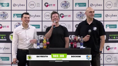 Pressekonferenz BBC Bayreuth vs VfL SparkassenStars Bochum