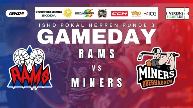 [Skaterhockey - Pokal Herren] Düsseldorf Rams 1 - Miners Oberhausen 1