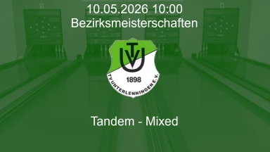 Bezirksmeisterschaften - Tandem - Mixed