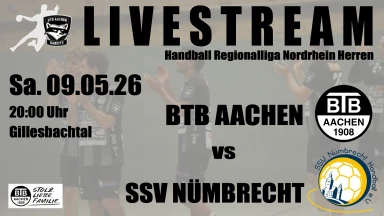 For Free ! Handball Männer Regionalliga Nordrhein  BTB Aachen - SSV Nümbrecht