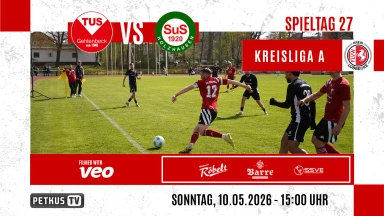 🔥 TOPSPIEL! | TuS Gehlenbeck 🆚 SuS Holzhausen | LIVE | Kreisliga A Lübbecke