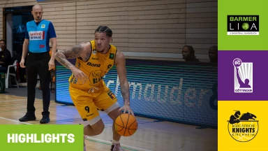 ProA Quarti di finale: Bozic Estriche Knights Kirchheim vs. BG Göttingen - Partita 2 | Highlights