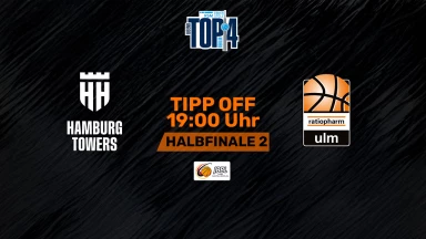 RSM Ebner Stolz Jugend-TOP4: Hamburg Towers vs. ratiopharm akadamie Ulm - Semifinale 2